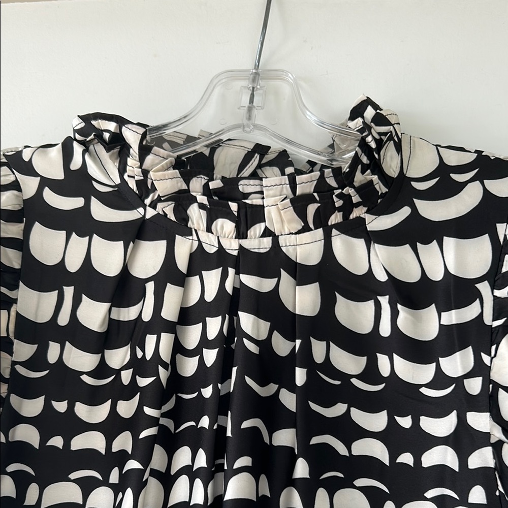 Raina Dress in Black and White - Picture 7 of 13
